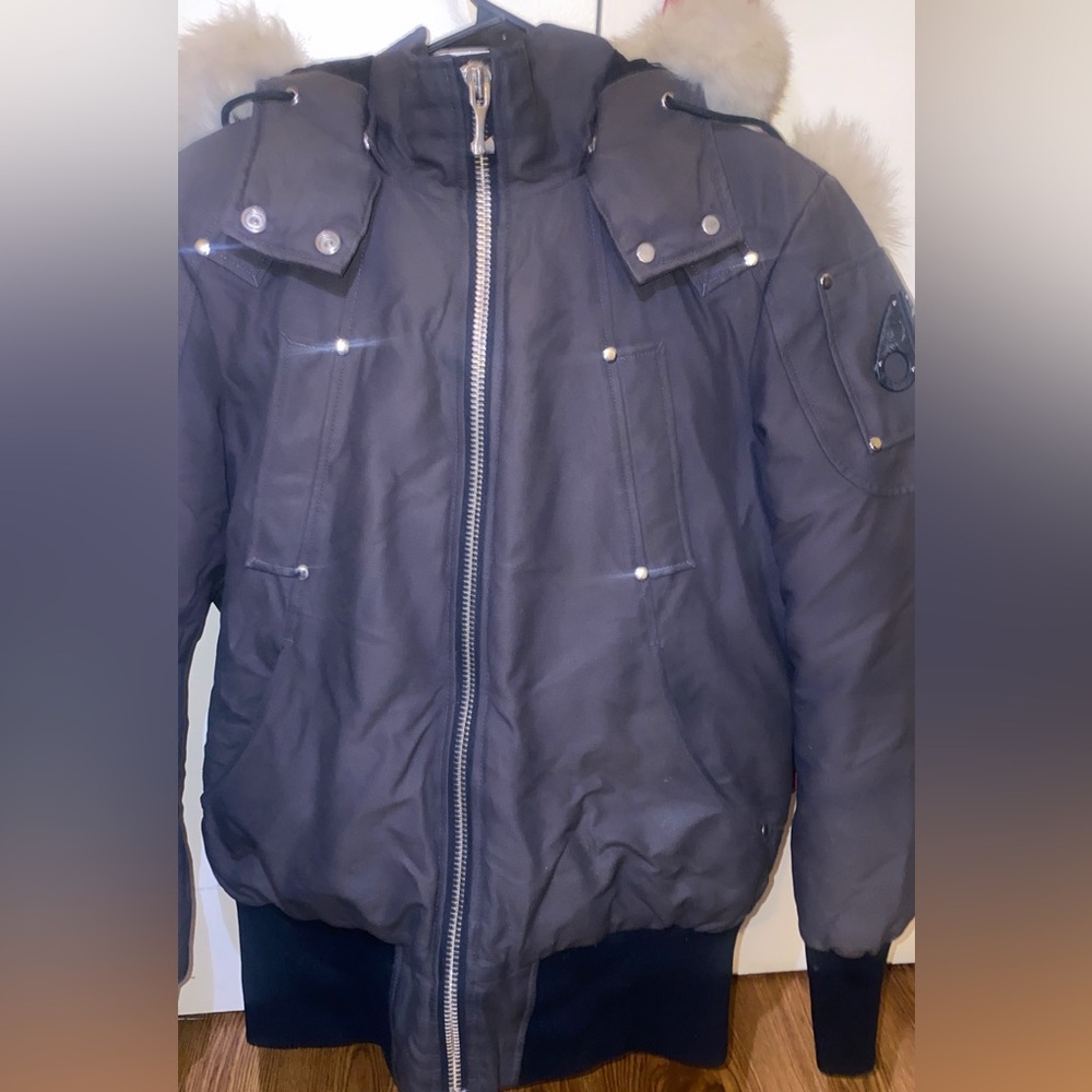 Moose Knuckles Dark Gray Jacket